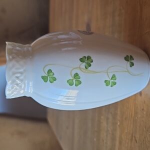 Donegal Shamrock Porcelain Vase 5.25x3" New!